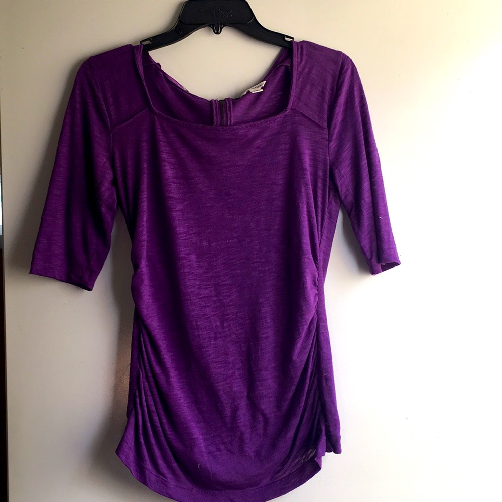 Purple mid sleeve